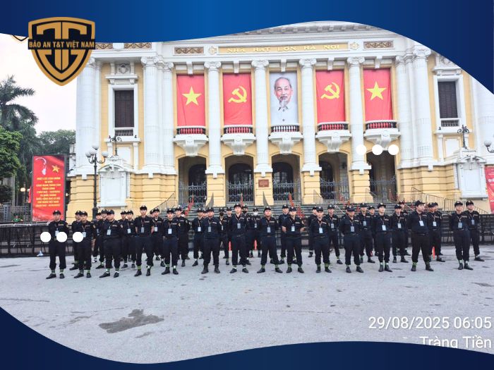 bảo vệ sự kiện, an ninh sự kiện, bảo vệ sự kiện chuyên nghiệp, chuỗi sự kiện A80, bảo vệ sự kiện A80