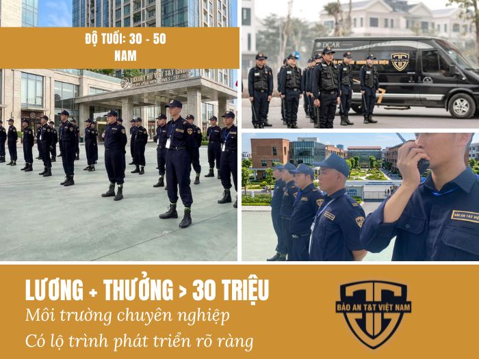 tuyển dụng chỉ huy vùng, tuyển dụng nghiệp vụ, tuyển dụng bảo an, tuyển dụng nhân sự