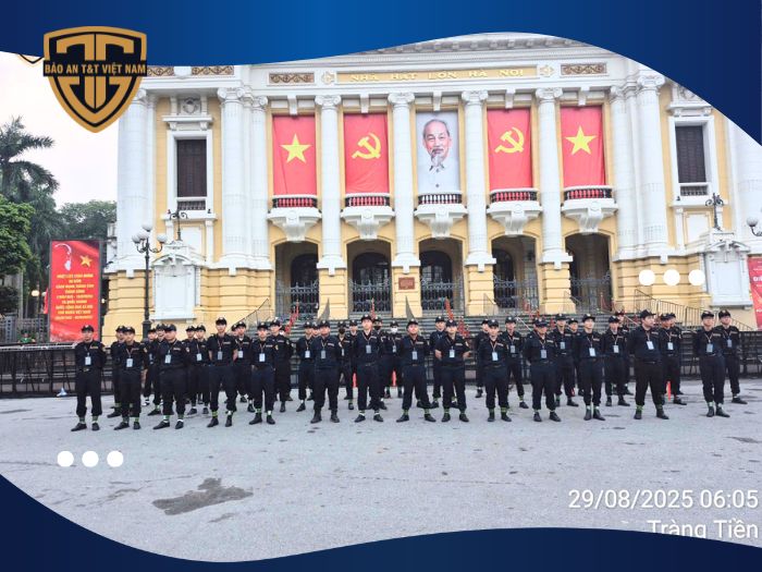 bảo vệ sự kiện, an ninh sự kiện, bảo vệ sự kiện chuyên nghiệp, chuỗi sự kiện A80, bảo vệ sự kiện A80