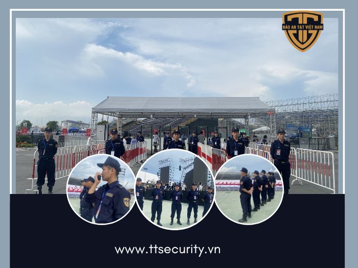 Chiến binh Bảo An T&T Việt Nam, Bảo vệ sự kiện, Bảo vệ sự kiện ngoài trời, Bảo vệ Sự kiện chuyên nghiệp