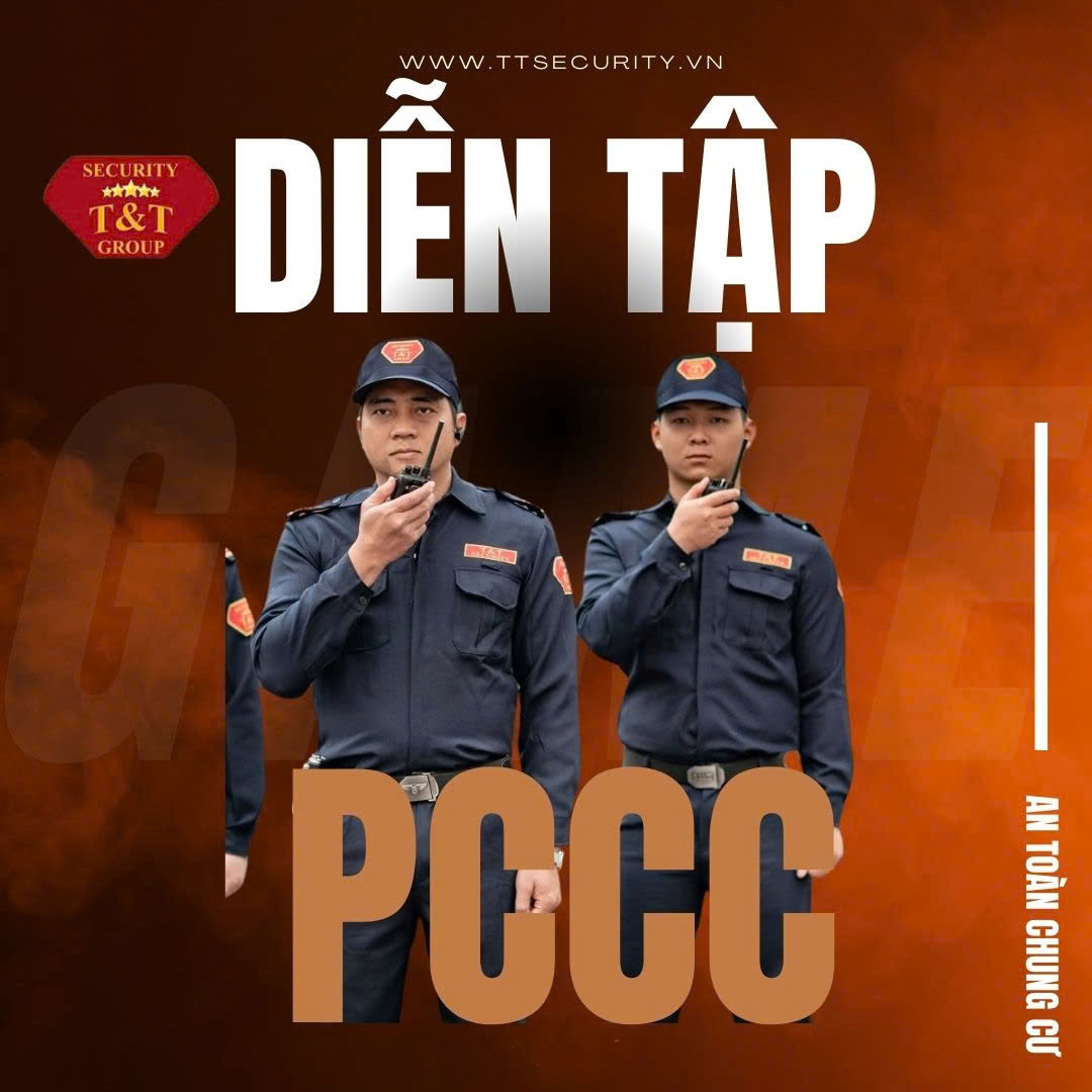 DIỄN TẬP PCCC & CỨU HỘ CỨU NẠN TẠI TOÀ CHUNG CƯ