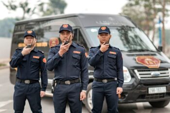 Cargo escort Security service