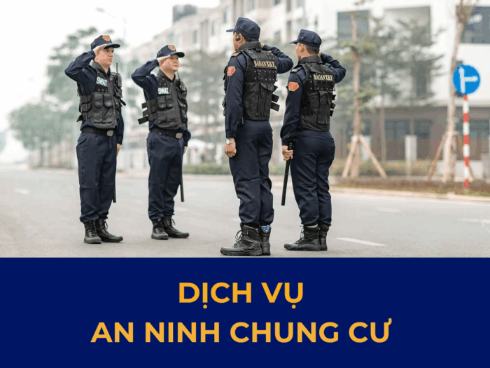 DỊCH VỤ AN NINH CHUNG CƯ