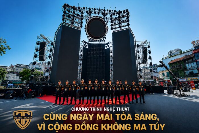 Bảo An T&T đồng hành bảo đảm an ninh Chương trình nghệ thuật “Cùng ngày mai tỏa sáng, vì cộng đồng không ma túy” 2026