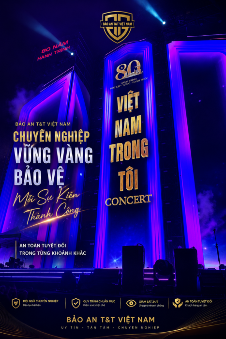 Đằng sau mỗi sự kiện đẳng cấp là một hệ thống vận hành an ninh chuyên nghiệp